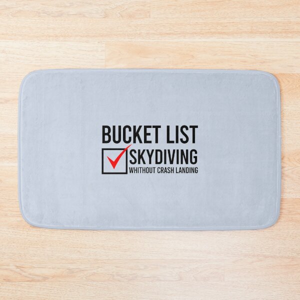 Item preview, Skydiving Bucket List                        designed and sold by arkzeStreet.