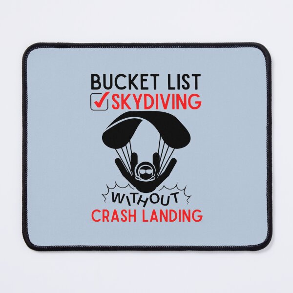 Item preview, Skydiving Bucket List                        designed and sold by arkzeStreet.