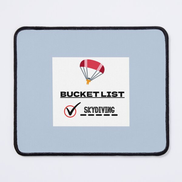 Item preview, Skydiving Bucket List                         designed and sold by arkzeStreet.