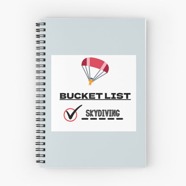 Item preview, Skydiving Bucket List                         designed and sold by arkzeStreet.