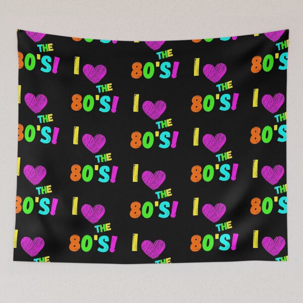 Item preview, I Heart the 80's Neon -  Love the Eighties - Original by Boo-da-chay designed and sold by Boo-da-chay.