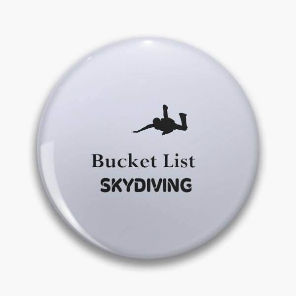 Item preview, Skydiving Bucket List                        designed and sold by arkzeStreet.