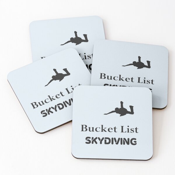 Item preview, Skydiving Bucket List                        designed and sold by arkzeStreet.