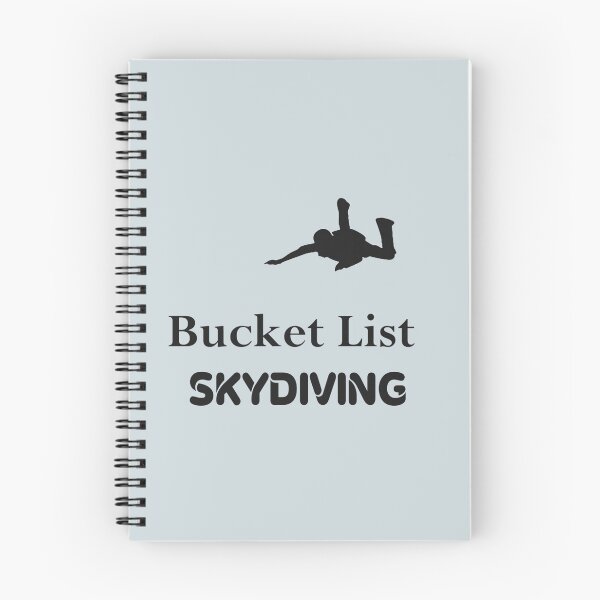 Item preview, Skydiving Bucket List                        designed and sold by arkzeStreet.