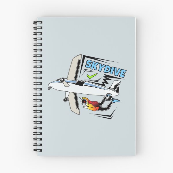 Item preview, Skydiving Bucket List                        designed and sold by arkzeStreet.