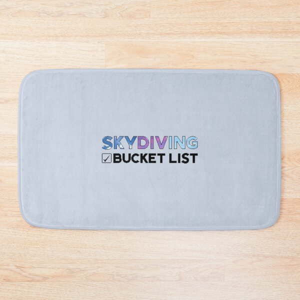 Item preview, Skydiving Bucket List                        designed and sold by arkzeStreet.