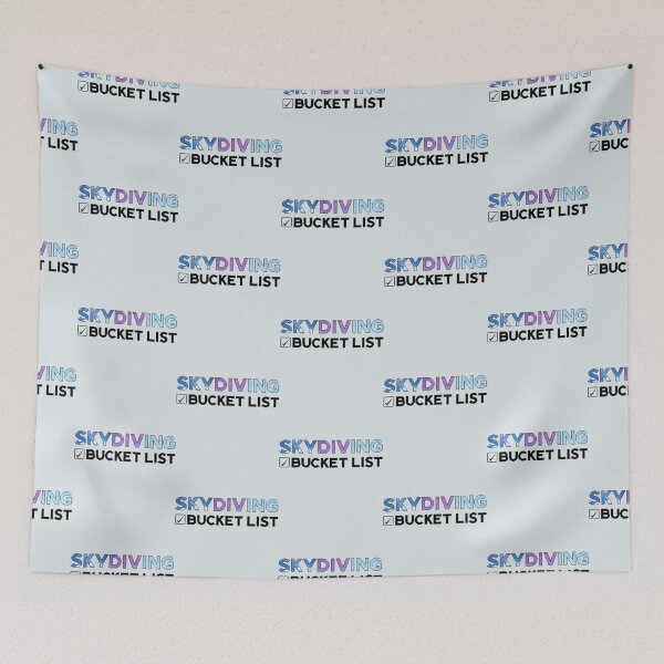 Item preview, Skydiving Bucket List                        designed and sold by arkzeStreet.