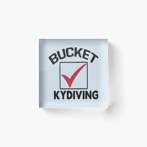 Item preview, Skydiving Bucket List                         designed and sold by arkzeStreet.