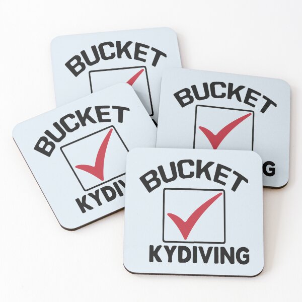 Item preview, Skydiving Bucket List                         designed and sold by arkzeStreet.