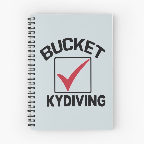 Item preview, Skydiving Bucket List                         designed and sold by arkzeStreet.