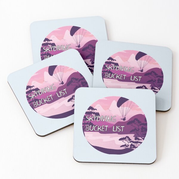 Item preview, Skydiving Bucket List                        designed and sold by arkzeStreet.