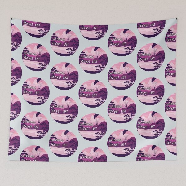 Item preview, Skydiving Bucket List                        designed and sold by arkzeStreet.