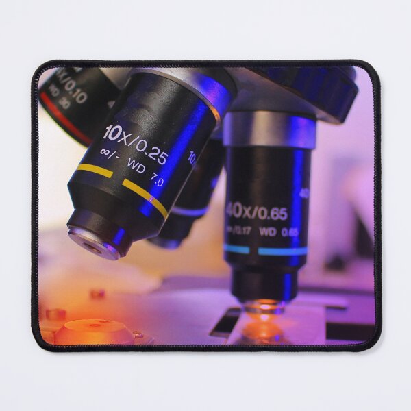 Item preview, Close Up of Microscope Lens in Laboratory designed and sold by conan adv.