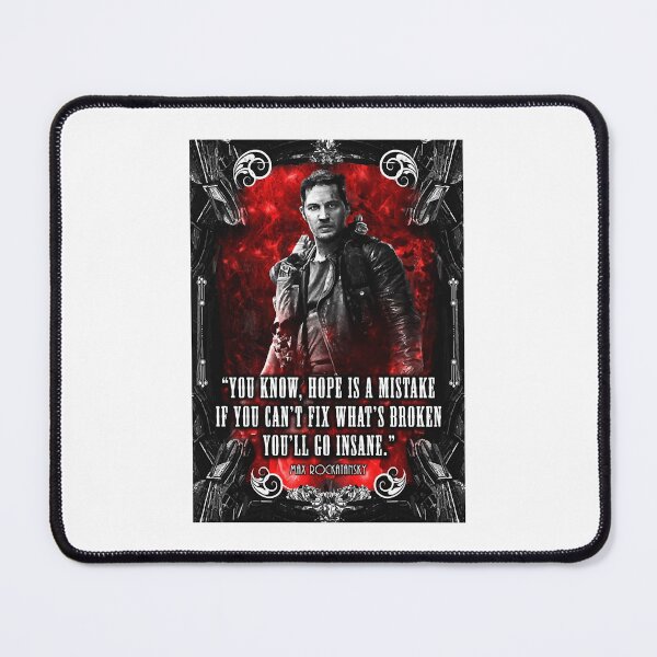 Item preview, Rockatansky quote red cover designed and sold by ArdoinMercier.