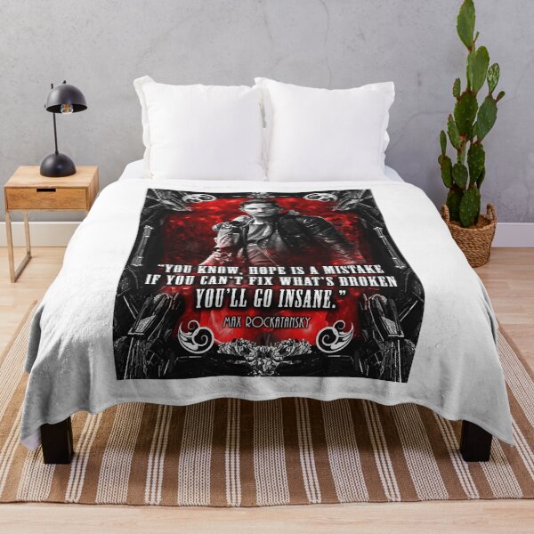 Item preview, Rockatansky quote red cover designed and sold by ArdoinMercier.