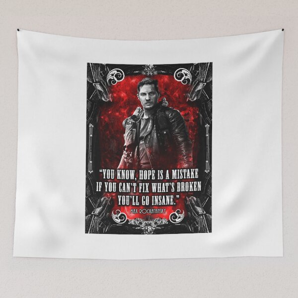 Item preview, Rockatansky quote red cover designed and sold by ArdoinMercier.