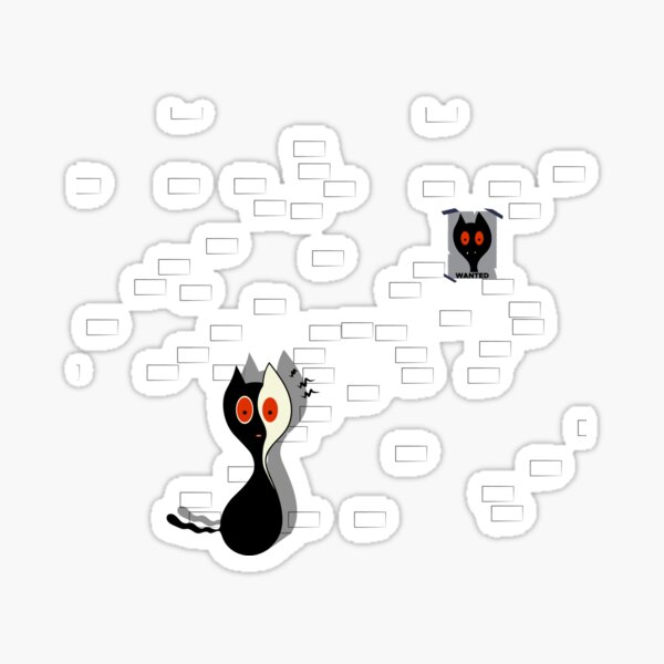 Aperçu de l'œuvre Chat effrayé créée et vendue par SKV05.