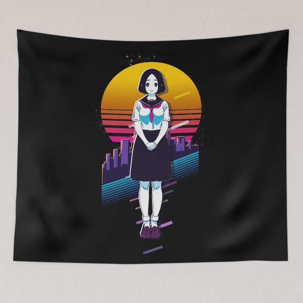 Item preview, Maru Mori - Blue Period *80s retro* designed and sold by MyRetroArt.