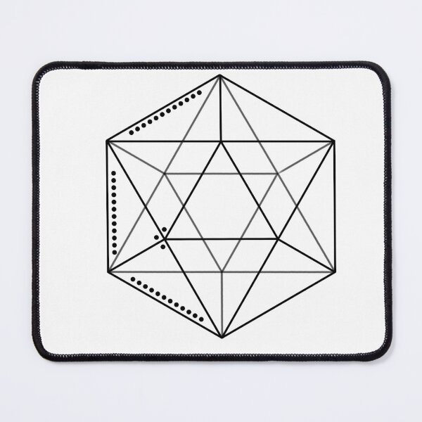 Item preview, Icosahedron Sigil  designed and sold by MirandaOriginal.