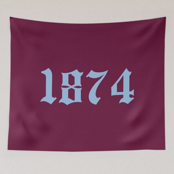 Item preview, Aston Villa Retro 1874 designed and sold by FootyPrints.