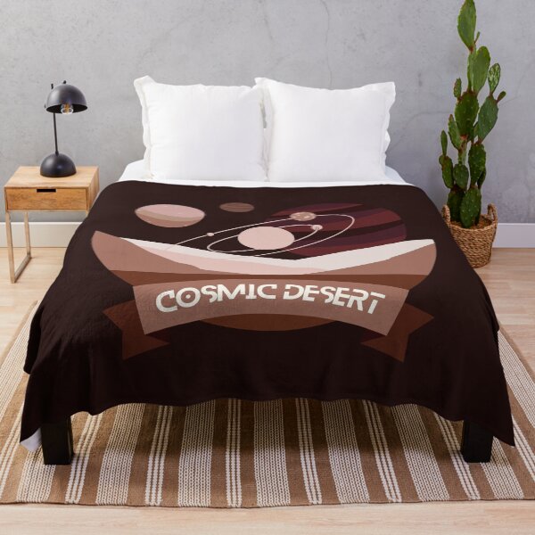 Item preview, Cosmic Desert Dunes and Planets | Solar System in Red Theme designed and sold by MiaDelelai.