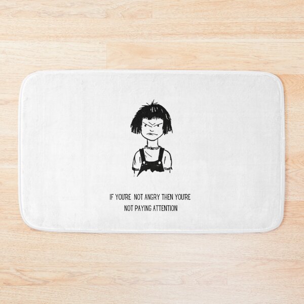 Item preview, Ramona Quimby / If you're not angry you're not paying attention / protest tee / Beverly Cleary designed and sold by LaundrySalt.