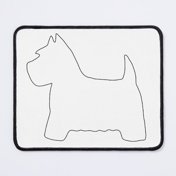 Item preview, Westie silhouette designed and sold by Michelle Phong.