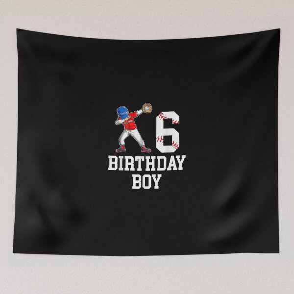 Item preview, 6 Year Old Baseball Kids 6th Birthday Baseball Dabbing designed and sold by Sayfullahsel.