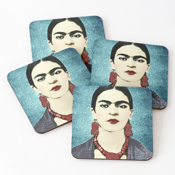 Item preview, Frida Dark Blue designed and sold by FridaArtGallery.