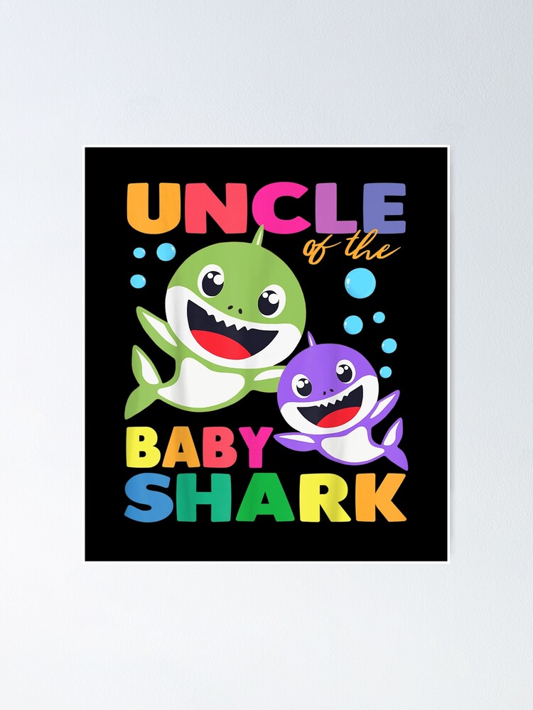 Uncle Of The Baby Shark Birthday Uncle Shark Shirt Uncle Of The Baby Shark Birthday Uncle Shark Shirt