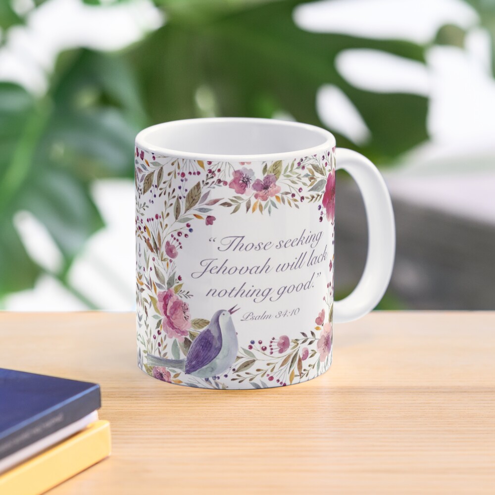 Yeartext 2022 (Bird and Flowers) Coffee Mug