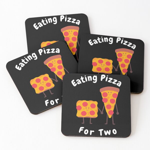 Item preview, Eating Pizza For Two Funny Humor Gift Halloween Day, Thanksgiving, Christmas Day designed and sold by RichardColee.