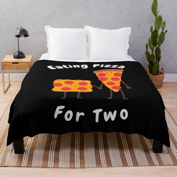 Item preview, Eating Pizza For Two Funny Humor Gift Halloween Day, Thanksgiving, Christmas Day designed and sold by RichardColee.