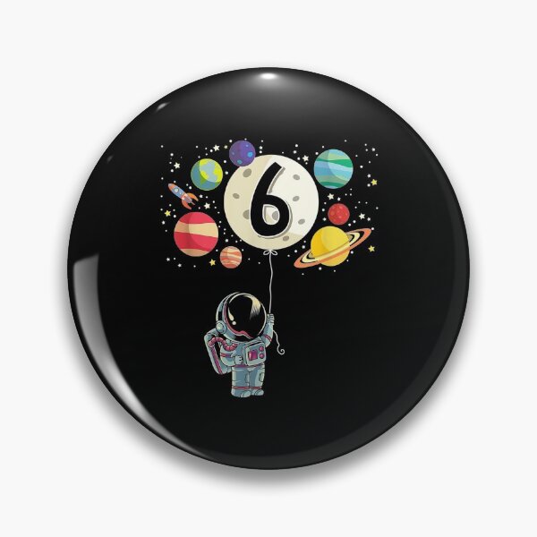 Item preview, 6 Years Old Birthday Boy Astronaut 6th Birthday designed and sold by Sayfullahsel.