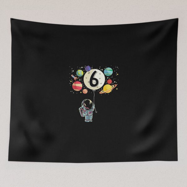 Item preview, 6 Years Old Birthday Boy Astronaut 6th Birthday designed and sold by Sayfullahsel.