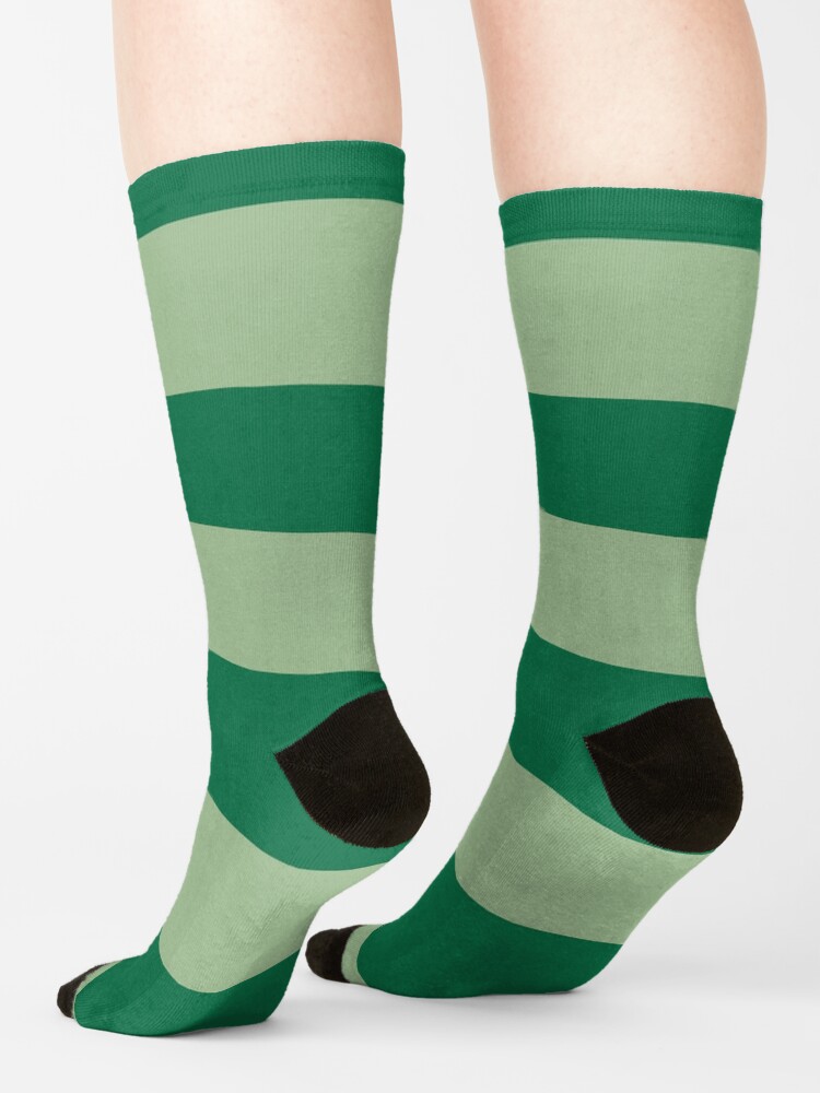"Two Tone Green Pattern (Blues Clues Halloween Costume)" Socks for Sale
