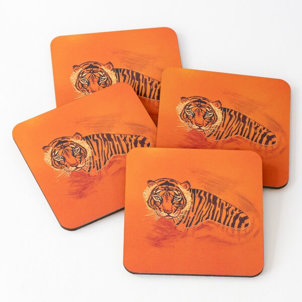 Item preview, Tiger in water designed and sold by AGuillotinette.