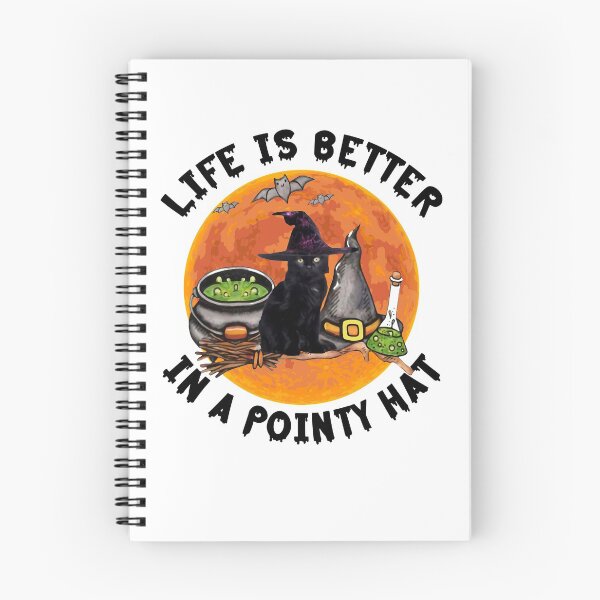 Item preview, Life Is Better In A Pointy Hat, Funny Halloween designed and sold by Claytonstore.