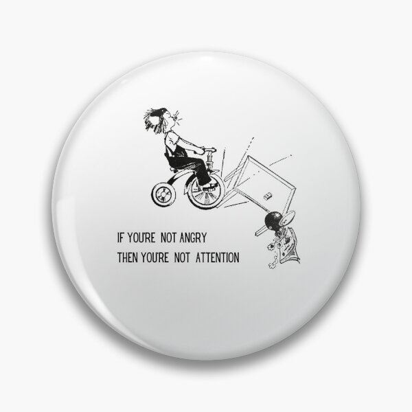 Item preview, Beezus, Ramona Quimby / If you're not angry you're not paying attention / protest tee / Beverly Cleary designed and sold by LaundrySalt.