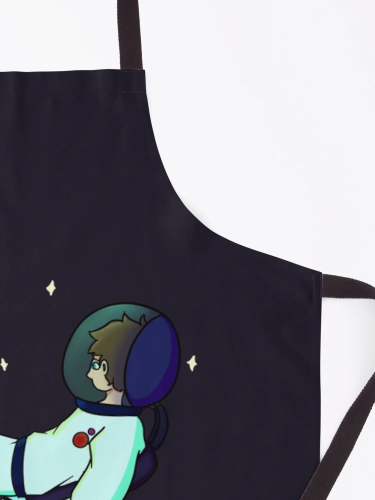 Thumbnail 3 of 6, Apron, The Floating Space Man designed and sold by JavaDraws.