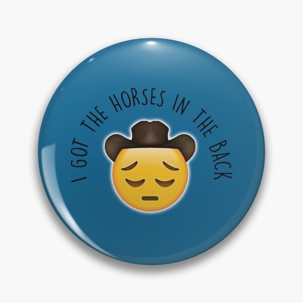 Item preview, Old Town RoadHorses in the Back Meme   designed and sold by toxicpositivi.
