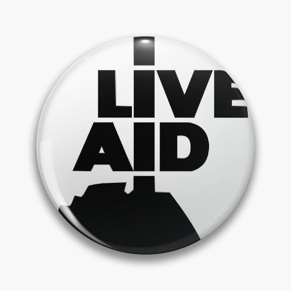 Item preview, live aid logo Classic designed and sold by lloydshaferxl.