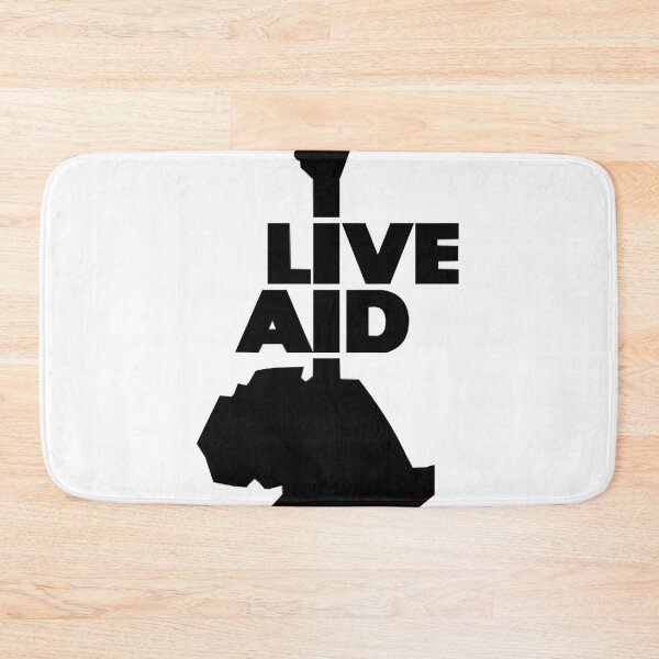 Item preview, live aid logo Classic designed and sold by lloydshaferxl.