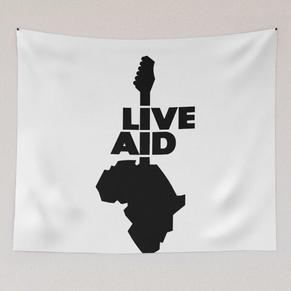 Item preview, live aid logo Classic designed and sold by lloydshaferxl.