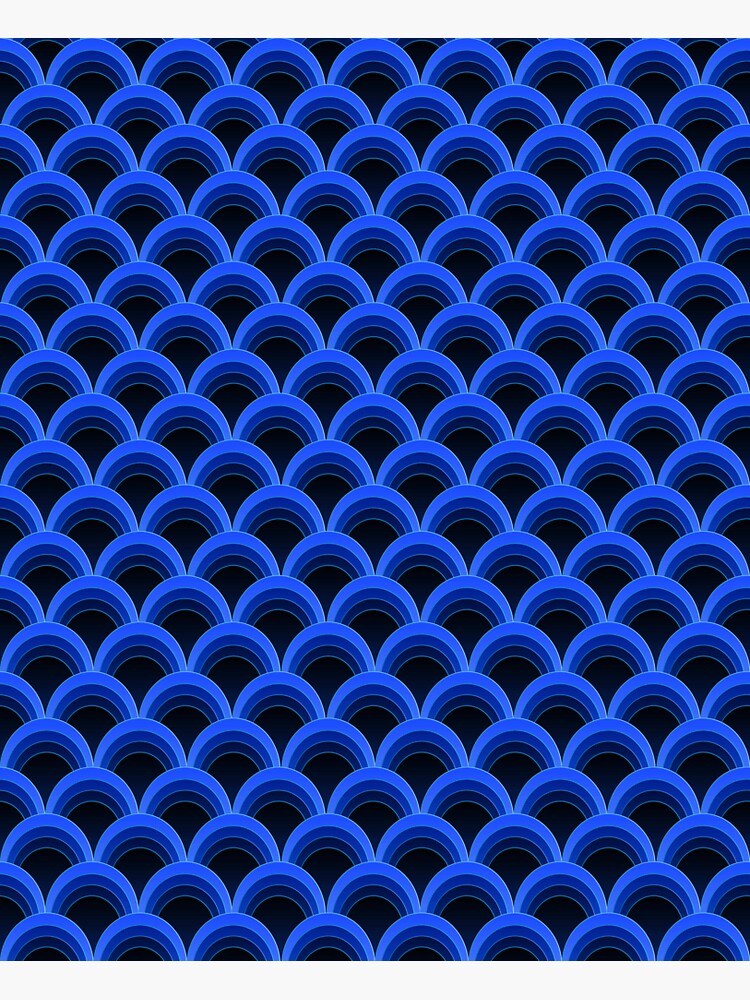 Japanese Waves Ornament 2 by vkdezine