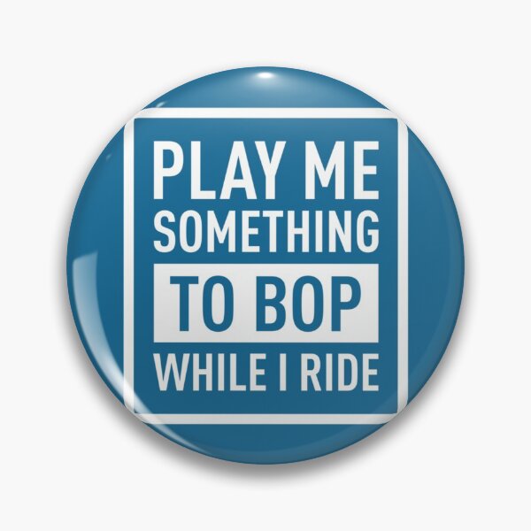 Item preview, Play Me Something To BOP While I Ride (White)   designed and sold by toxicpositivi.