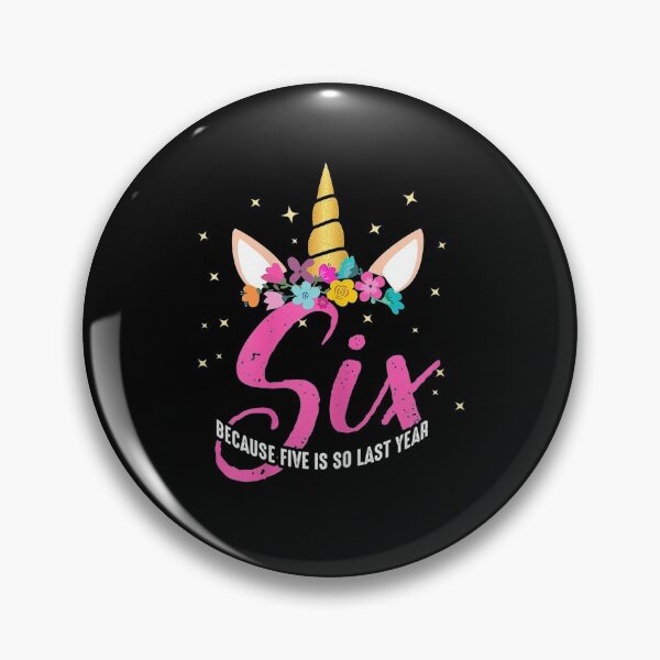 Item preview, 6 Years Old Birthday Girl Unicorn 6th Birthday designed and sold by MuratshiMana.