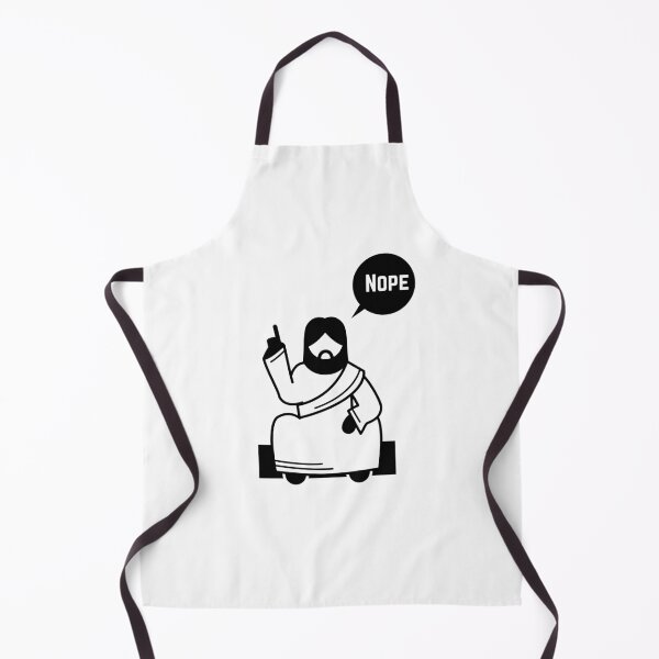 Item preview, Jesus saying "Nope" designed and sold by CheekyGrace.