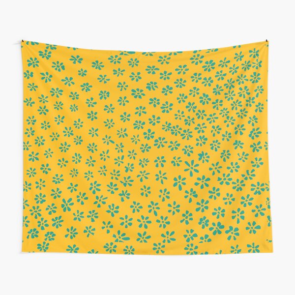 Simple Flowers | Young Pioneer In The Medow Tapestry