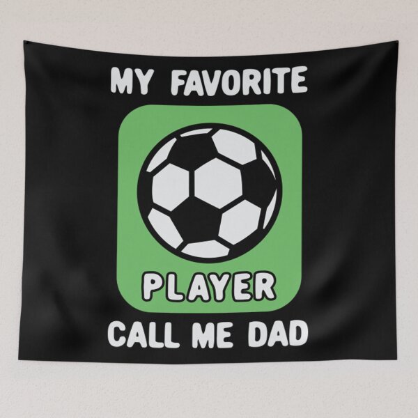 Item preview, My Favorite Soccer Player Call Me Dad  designed and sold by Appear467.